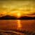 Beautiful Sunset Mountain views HD Wallpaper