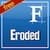 ★ Eroded for FlipFont® free
