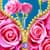 Pink Rose Zipper Lock Screen