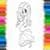 Fluttershy Coloring Pages