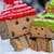 Danbo in Snow Live Wallpaper