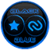 Flat Black and Blue Icon Pack Free