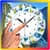 Eiffel Tower Prague Saint Basil  alarm Clock