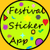 festival sticker app