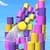 Tower Color Ball Game