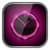 Pink Glow Clock