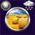 Hay Bales Clock Weather Widget