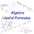 Algebra Useful Formulas