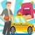 Loop Alien Taxi 2D Game