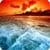 Wallpaper Sunset Beach