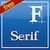 ★ Serif for FlipFont® free