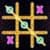Tic Tac Toe Glitter