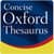 Concise Oxford Thesaurus 2017