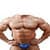 Bodybuilder Man Photo Suit