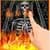 Skeleton Tomb On Flames LWP free