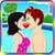Fun Swimming Pool Love Kiss