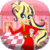 Dress up Applejack pony to school