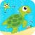 Learn Sea World Animal Game-Name Puzzle Colouring