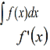 Derivative and Integral formulae and solvers