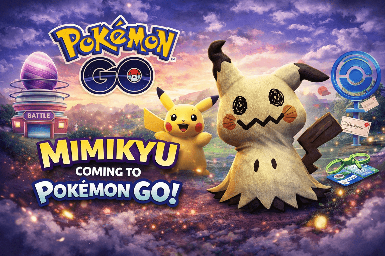 Mimikyu Pokemon GO Debut and Event Details