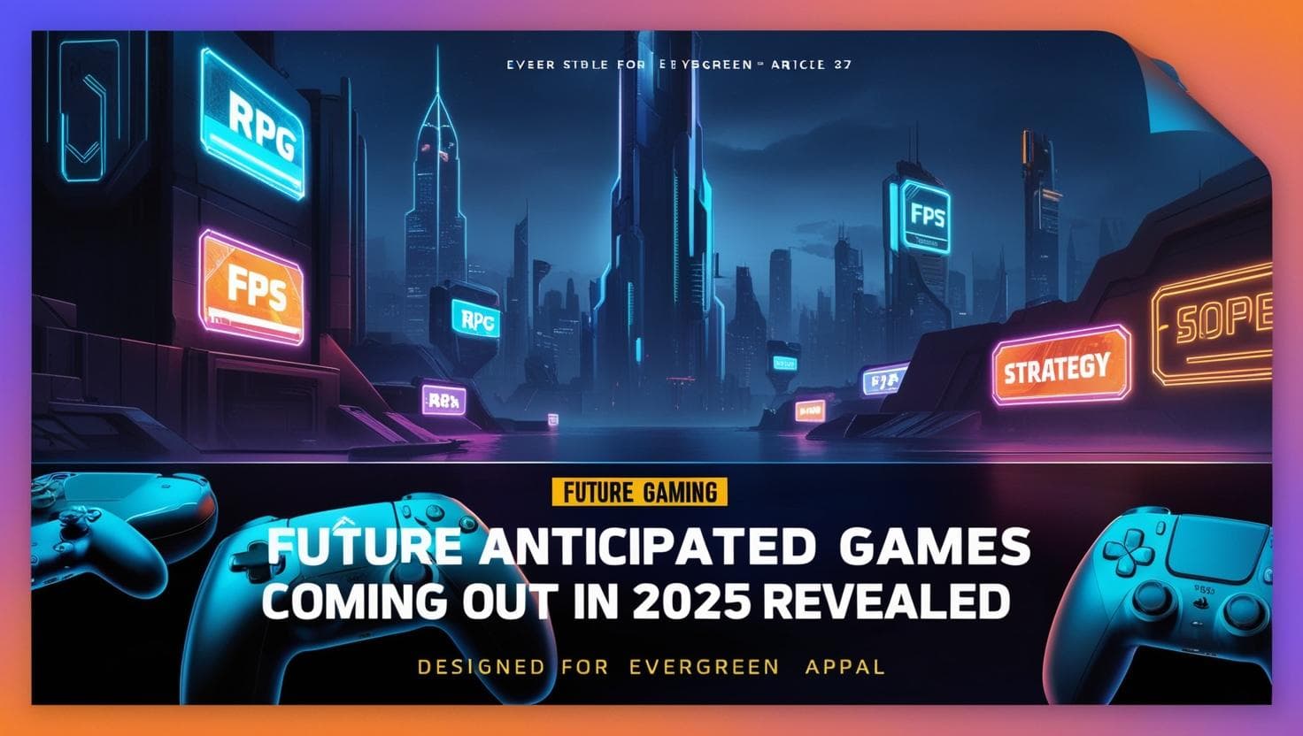Future Gaming: Anticipated Games Coming Out in 2025 Revealed