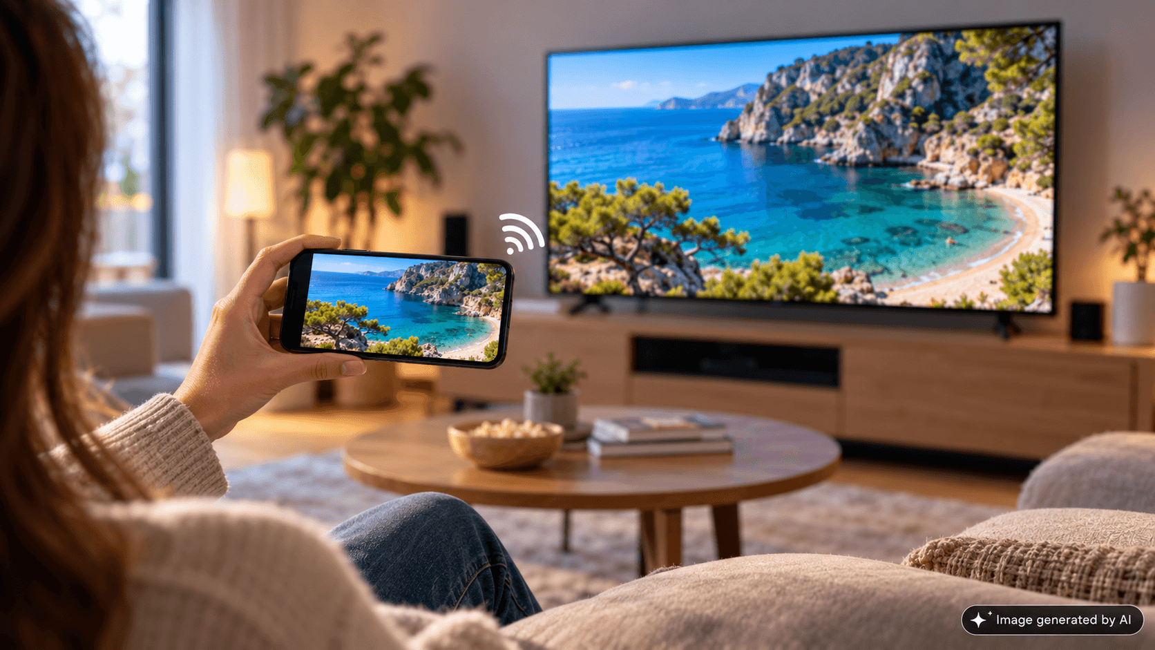 Screen Mirroring Makes Your Phone's Small Screen Bigger