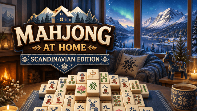 Mahjong At Home: Scandinavian Edition